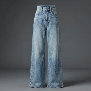 Jean Wide Azul Hielo